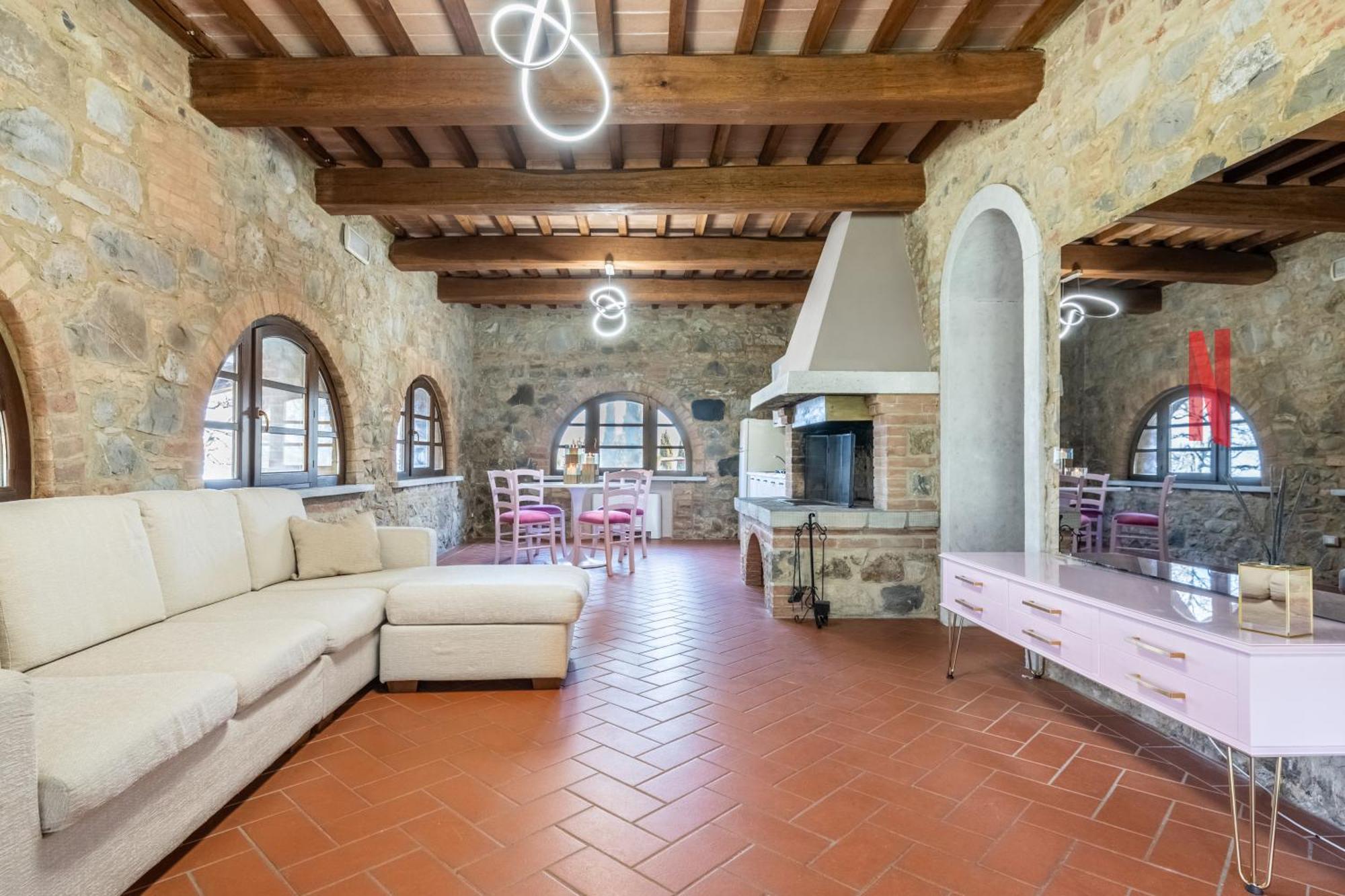 Villa Le Polle Di Meletro Chianni Exterior foto