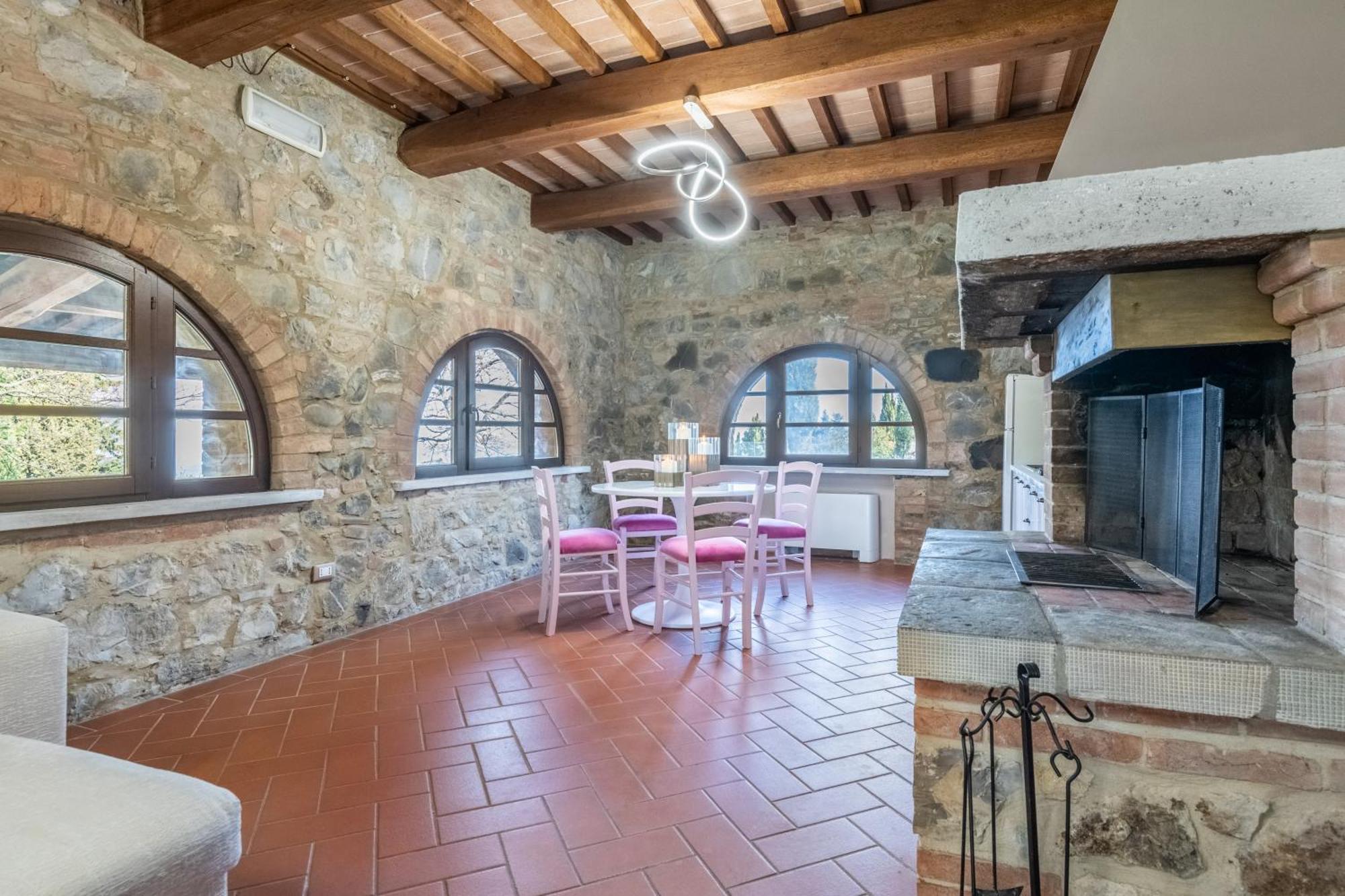 Villa Le Polle Di Meletro Chianni Exterior foto