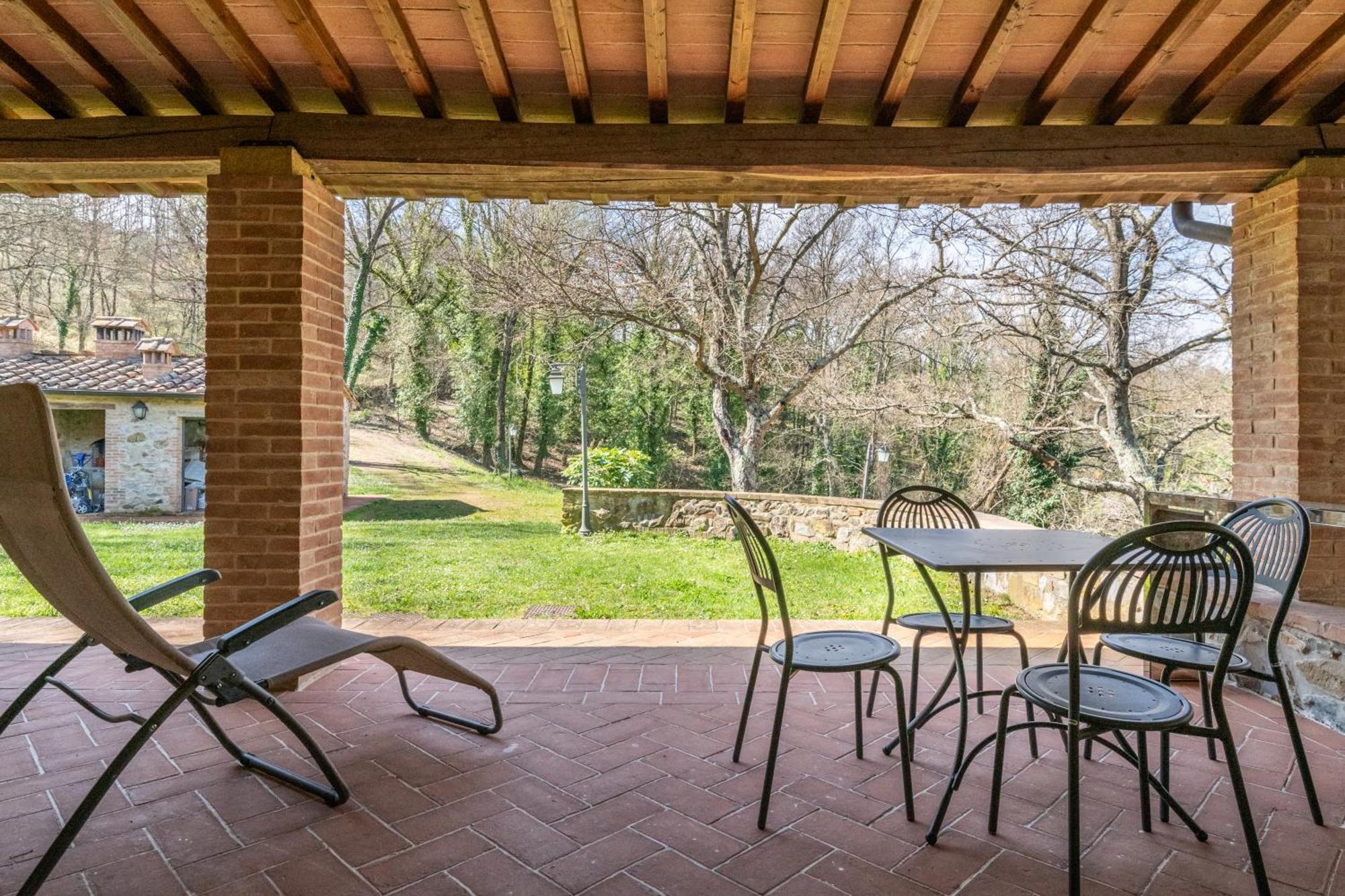 Villa Le Polle Di Meletro Chianni Exterior foto