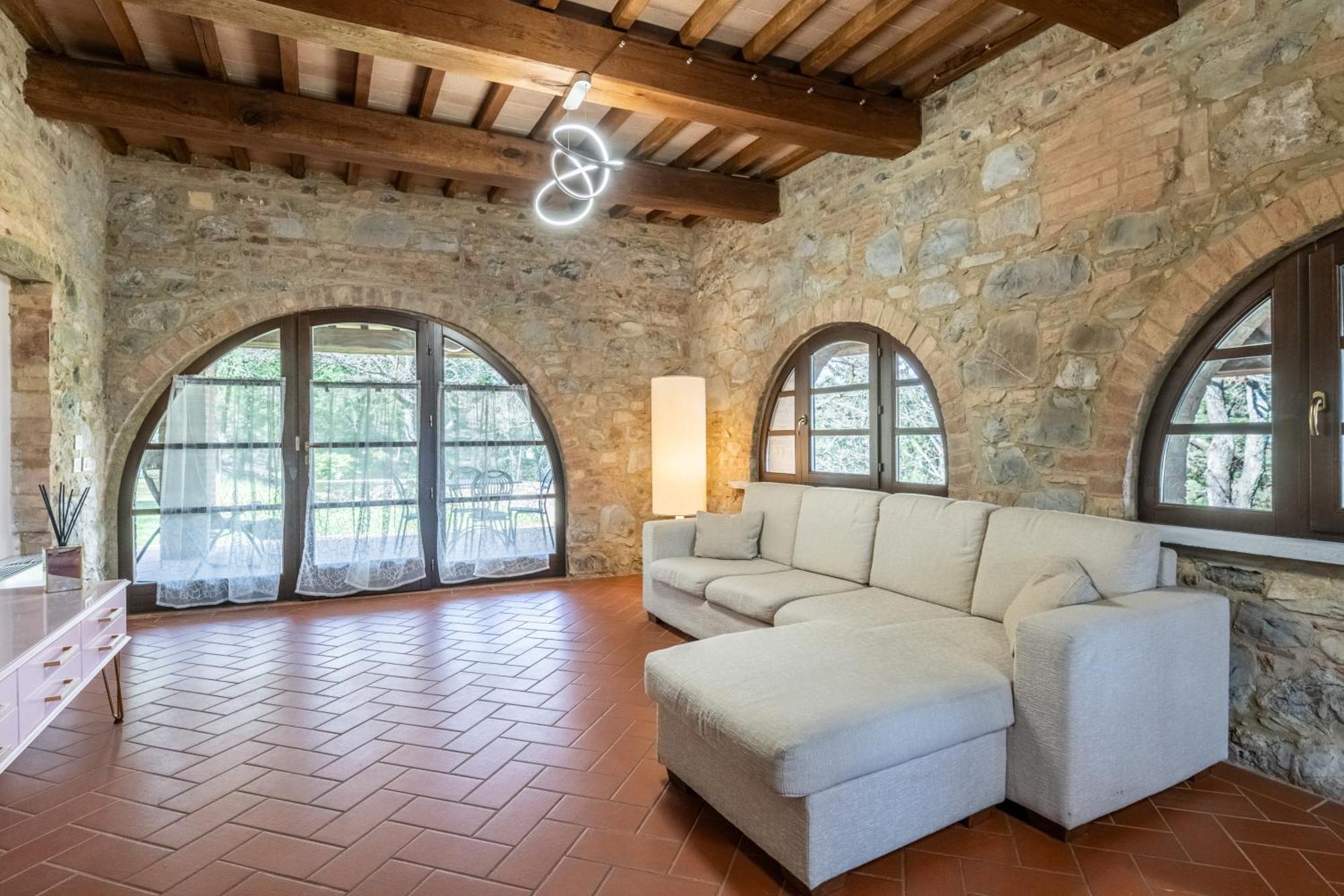 Villa Le Polle Di Meletro Chianni Exterior foto