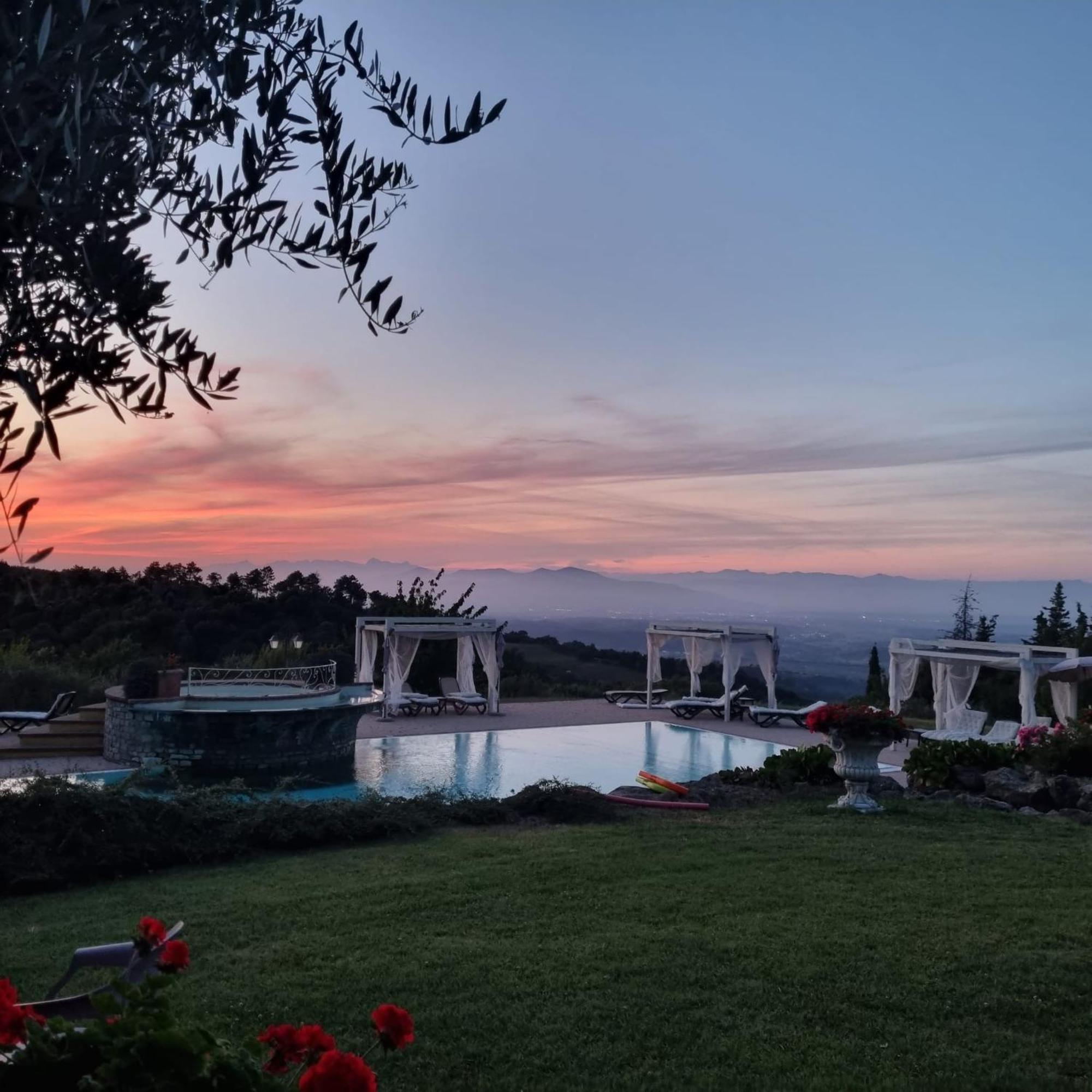 Villa Le Polle Di Meletro Chianni Exterior foto