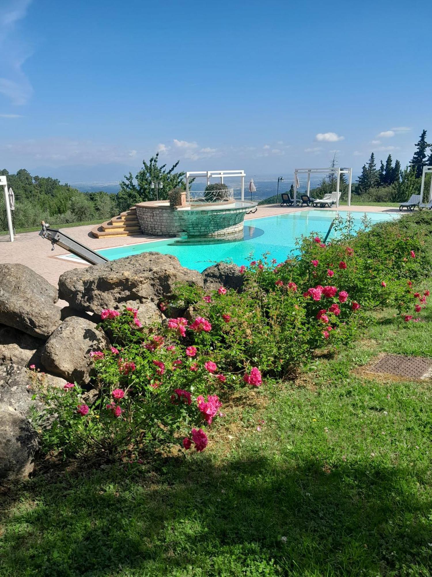 Villa Le Polle Di Meletro Chianni Exterior foto