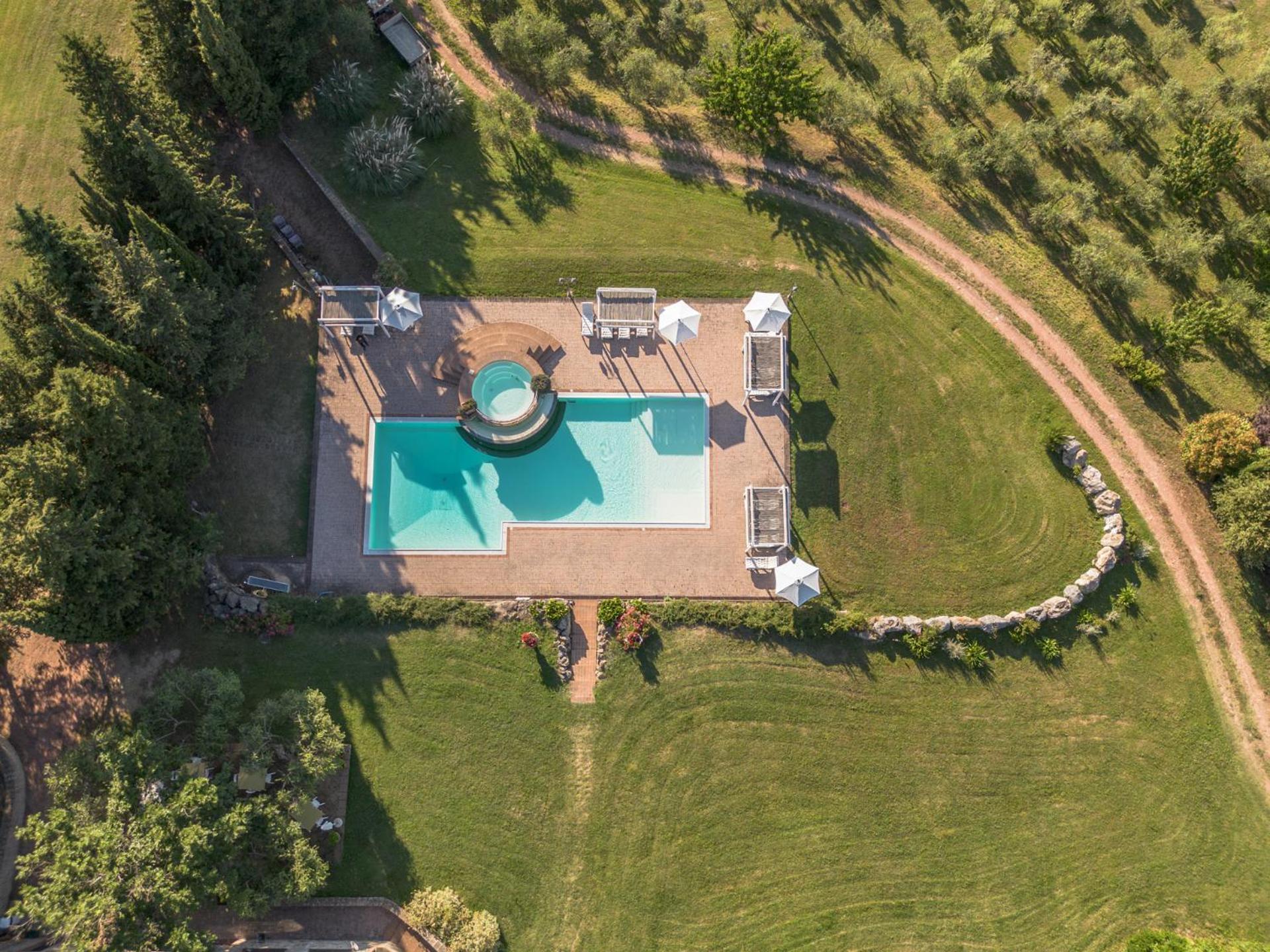 Villa Le Polle Di Meletro Chianni Exterior foto